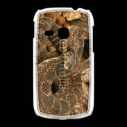 Coque Samsung Galaxy Young Serpent à sonnette