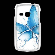 Coque Samsung Galaxy Young Papillon en eau