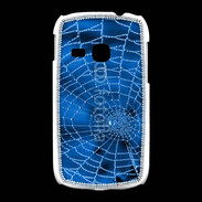Coque Samsung Galaxy Young Toile d'araignée bleue