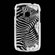 Coque Samsung Galaxy Young Zèbre en noir et blanc