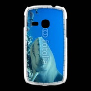 Coque Samsung Galaxy Young Requin citron