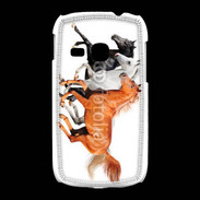 Coque Samsung Galaxy Young Trio de chevaux