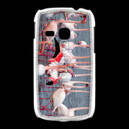 Coque Samsung Galaxy Young flamand rose