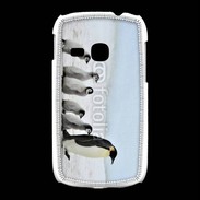 Coque Samsung Galaxy Young Famille de Pingouin Empereur