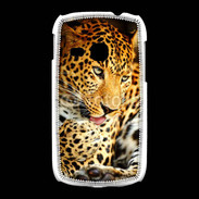 Coque Samsung Galaxy Young Portrait de léopard