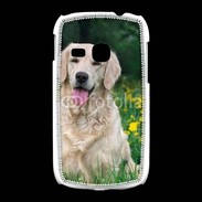 Coque Samsung Galaxy Young Portrait de Chien Golden 5