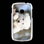 Coque Samsung Galaxy Young Chiot berger blanc suisse