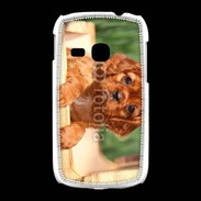 Coque Samsung Galaxy Young Chiot King Charles 2