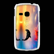 Coque Samsung Galaxy Young Dauphin dans l'océan 5