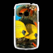 Coque Samsung Galaxy Young Poissons exotiques jaune 5
