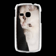 Coque Samsung Galaxy Young Chat persan blanc 5