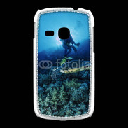 Coque Samsung Galaxy Young Tortue et plongeur