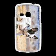 Coque Samsung Galaxy Young Bulldog français nain