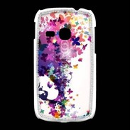 Coque Samsung Galaxy Young Cheveux de papillons