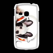 Coque Samsung Galaxy Young Chien et musique