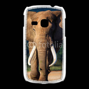 Coque Samsung Galaxy Young Éléphant de face