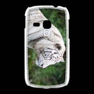 Coque Samsung Galaxy Young Magnifique tigre blanc