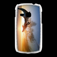 Coque Samsung Galaxy Young Saut de dauphin au couché de soleil