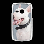 Coque Samsung Galaxy Young Portrait de Bull terrier blanc 5