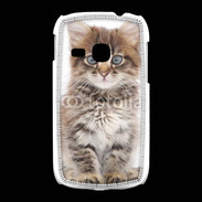 Coque Samsung Galaxy Young Portrait d'un chaton 75