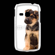 Coque Samsung Galaxy Young Portrait chiot Berger allemand