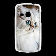 Coque Samsung Galaxy Young Magnifique chat persan aux yeux bleus