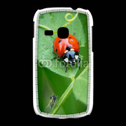 Coque Samsung Galaxy Young Coccinelle sur une feuille