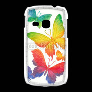 Coque Samsung Galaxy Young Illustration de papillons en couleur