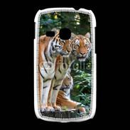 Coque Samsung Galaxy Young Famille de tigres