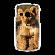 Coque Samsung Galaxy Young Portrait de lionceau 100
