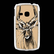 Coque Samsung Galaxy Young Antilope mâle en dessin