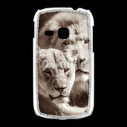 Coque Samsung Galaxy Young Couple de lion et lionne 500