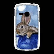 Coque Samsung Galaxy Young Lapin dans un mug bleu