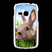 Coque Samsung Galaxy Young Portrait de lapin 610