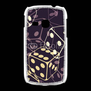 Coque Samsung Galaxy Young Illustration de dés noirs