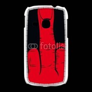Coque Samsung Galaxy Young Red hand show fuck