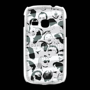 Coque Samsung Galaxy Young Multi visages