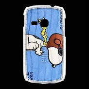Coque Samsung Galaxy Young Snoopy timbre poste