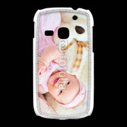 Coque Samsung Galaxy Young Sourire de bébé en rose