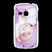 Coque Samsung Galaxy Young Amour de bébé en violet