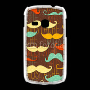 Coque Samsung Galaxy Young Fond en moustache