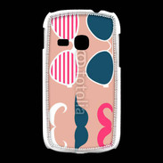 Coque Samsung Galaxy Young Moustache et lunettes 5