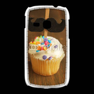 Coque Samsung Galaxy Young Cupcake moustache