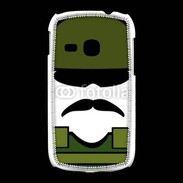 Coque Samsung Galaxy Young Moustache militaire