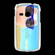 Coque Samsung Galaxy Young Cochon à la mer