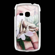 Coque Samsung Galaxy Young Jolie femme avec des ailes de Papillon