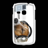Coque Samsung Galaxy Young Chien écoutant de la musique