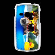 Coque Samsung Galaxy Young Chien à la piscine 5