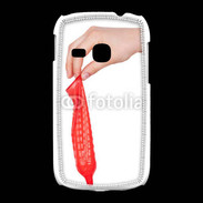 Coque Samsung Galaxy Young préservatif rouge