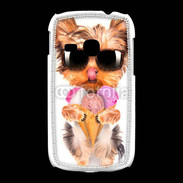 Coque Samsung Galaxy Young Yorkshire avec un cornet de glace